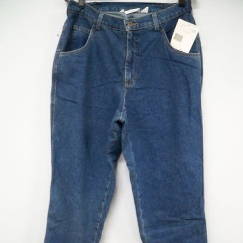 🆕NWT Liz Claiborne Elisabeth Woman's Blue Jeans 14 Petite